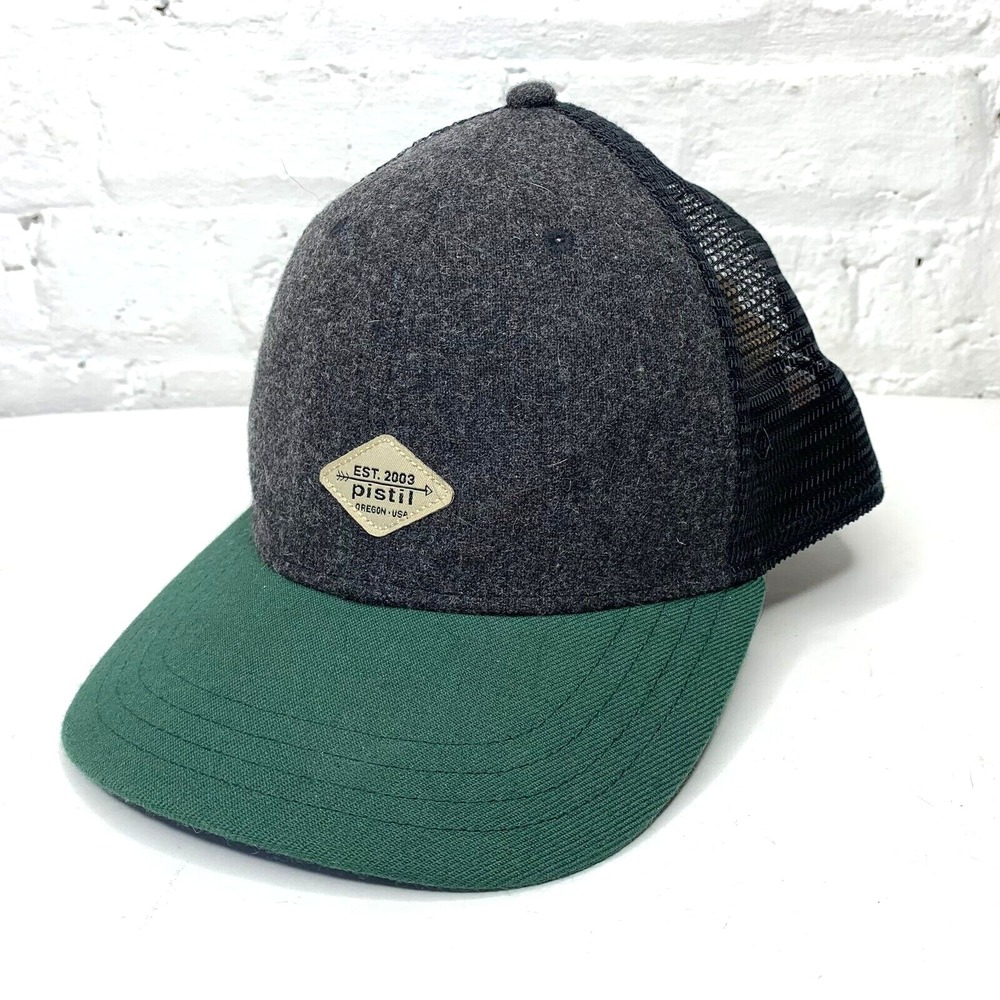 Pistil Trucker Gray‎ Cap With Mesh Back Adjustable One Size